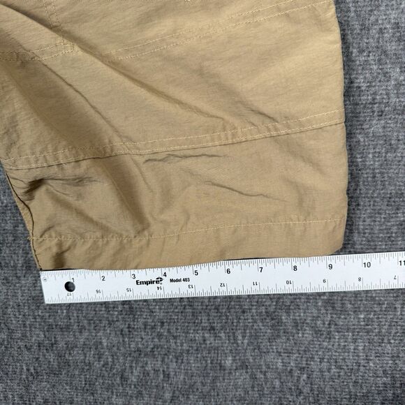 Topo Designs Mountain Shorts Mens Small Tan Khaki Hiking Climbing Adjustable USA - Picture 7 of 9